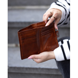 Bear Carteira Pele 15087 Vermelho