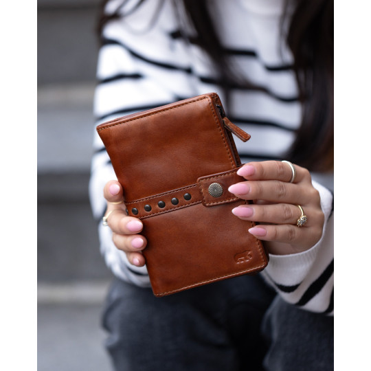 Bear Carteira Pele 15087 Vermelho