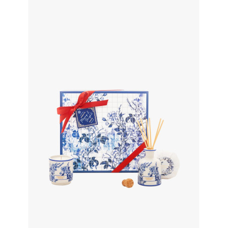 Portus Cale Coffret Gold & Blue Difusor 100ml 3.4fl.oz + Vela Aromática 150g 5.3oz.